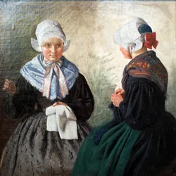 Zwei friesische Bauern